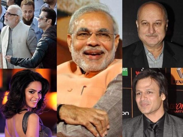 बॉलीवुड ने किया मोदी को सलाम