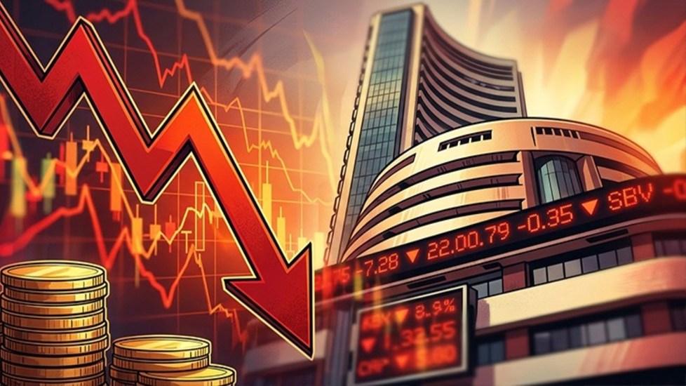 Stock Market Crash: कल की तेजी के बाद आज गिरा बाजार, सेंसेक्स 500 अंक लुढ़का, निफ्टी भी फिसला