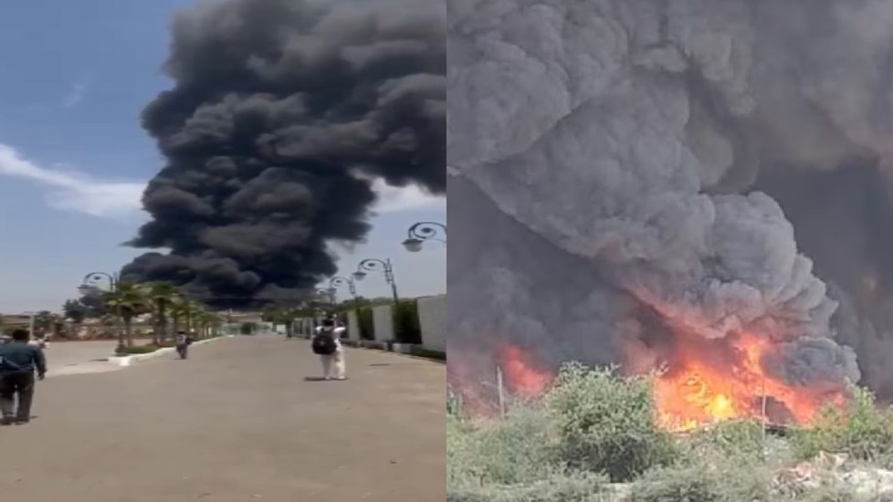 गाजियाबाद के झुग्गियों में भीषण आग, कई झोपड़ियां जलकर खाक, इलाके में अफरा-तफरी