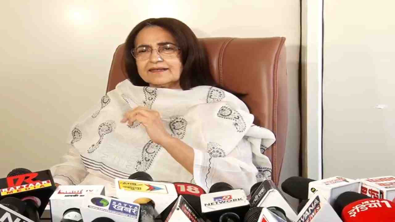 ‘कांग्रेस महिलाओं को सिंबल के तौर पर देखते है’ हुड्डा पर किरण चौधरी ने लगाए गंभीर आरोप