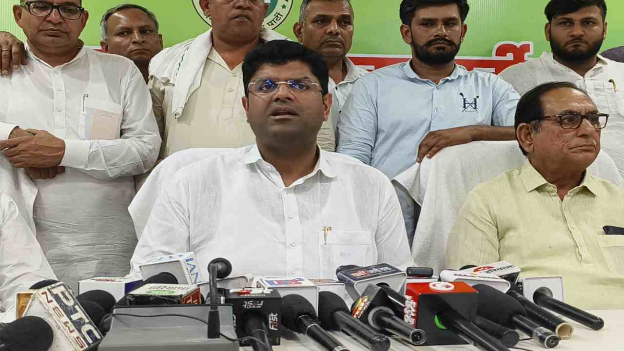 HARYANA NEWS: दुष्यंत चौटाल ने सैनी सरकार को लिया आड़े हाथ, 27 अप्रैल को लेकर किया बड़ा ऐलान