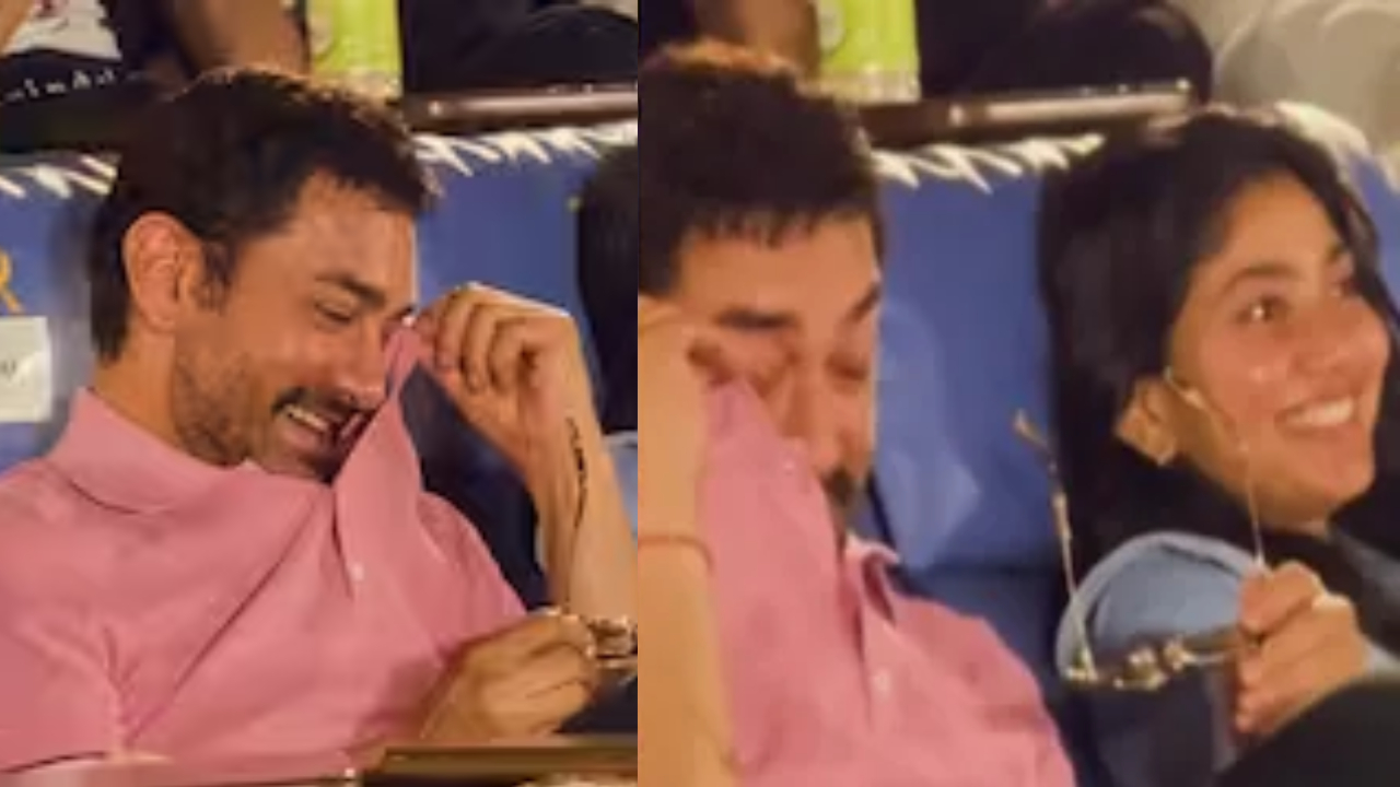 कैमरे में कैद हुआ आमिर खान का इमोशनल मोमेंट, बेटे की फिल्म 'एक दिन' इवेंट में छलके आंसू; बोले - मेरे लिेए...