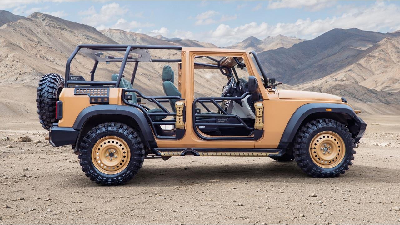 सुरक्षा बलों की ताकत बढ़ाएगी Mahindra ATV, आनंद महिंद्रा ने दिखाई स्पेशल गाड़ी की पहली झलक