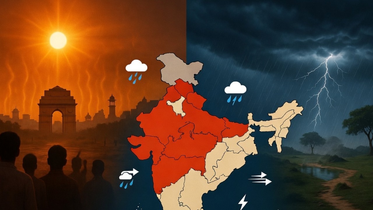 Aaj Ka Mausam: गर्मी से मिलेगी राहत! 10-12 मई तक आंधी-बारिश का डबल अटैक, दिल्ली-हरियाणा समेत 17 राज्यों में अलर्ट जारी