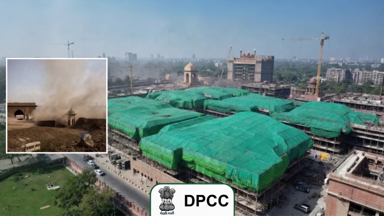 अब नहीं उड़ेगी निर्माण स्थलों की धूल, दिल्ली सरकार लाई हाई-डेनसिटी जाली वाला सख्त नियम