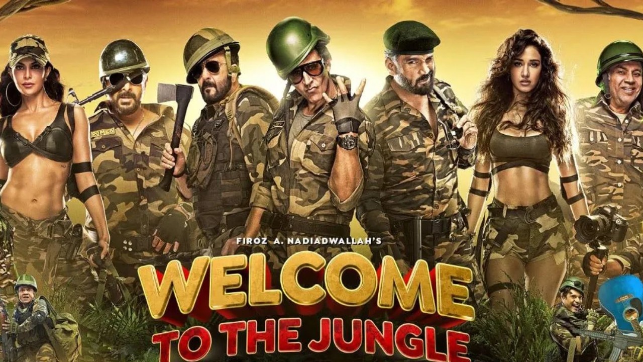 अक्षय कुमार कॉमेडी में तड़का लगाने को तैयार, ‘Welcome To The Jungle’ का टीजर रिलीज; 36 सितारों से सजी महफिल