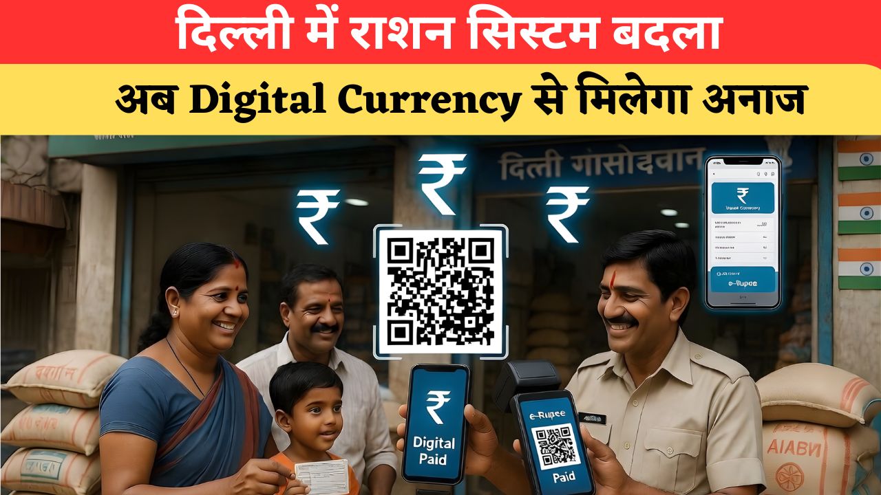 अब कैश नहीं, Digital Currency से मिलेगा राशन, दिल्ली सरकार की नई पहल; जानें पूरा प्रोसेस