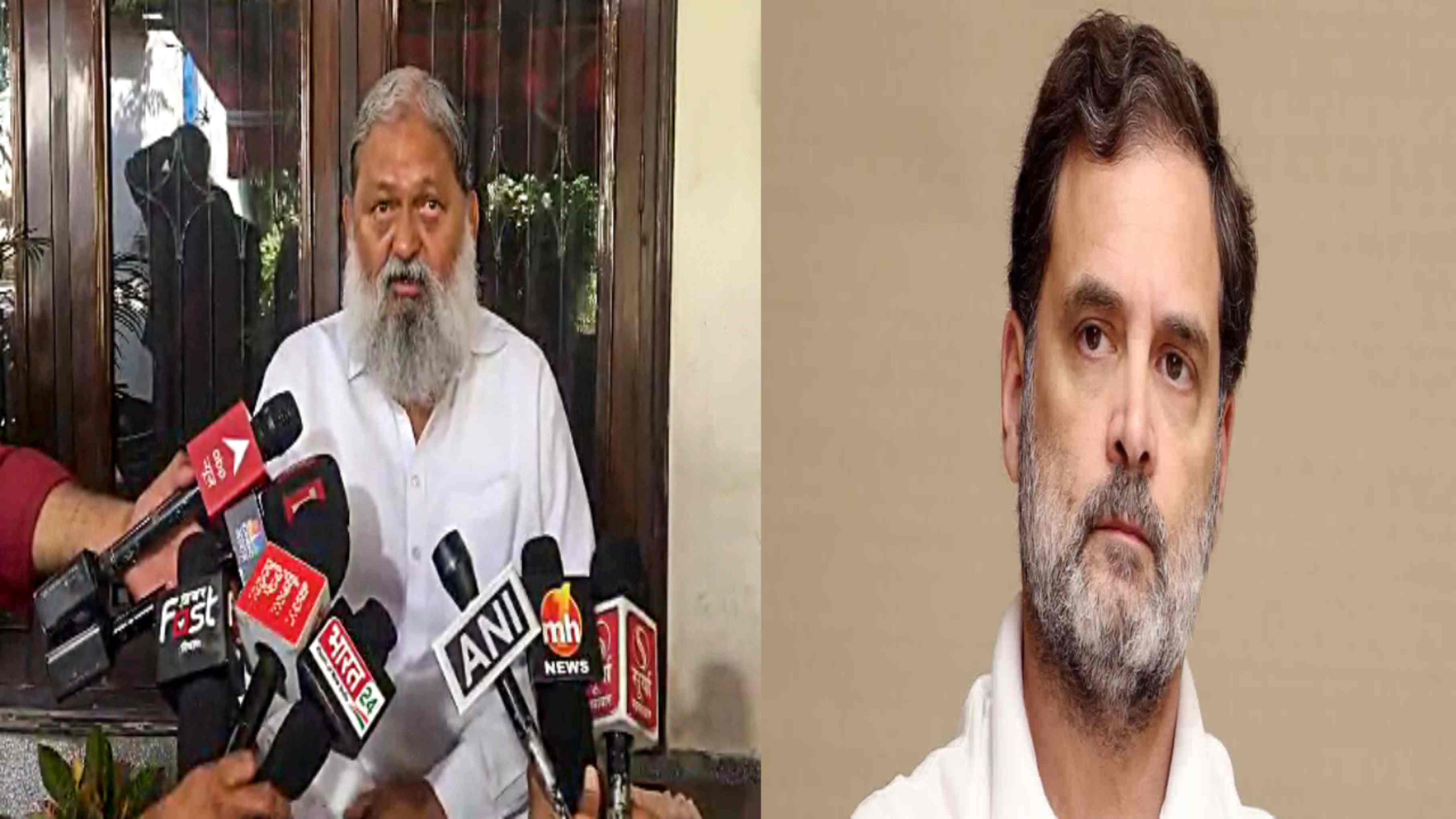 हरियाणा के मंत्री अनिल विज ने राहुल गांधी को बताया डिप्रेशन का शिकार, बोले- उन्हे हर तरफ अंधेरा नजर आता है
