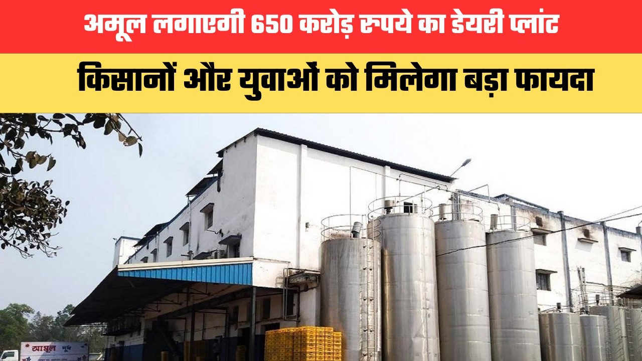 पश्चिम बंगाल में अमूल लगाएगी 650 करोड़ रुपये का डेयरी प्लांट, किसानों और युवाओं को मिलेगा बड़ा फायदा