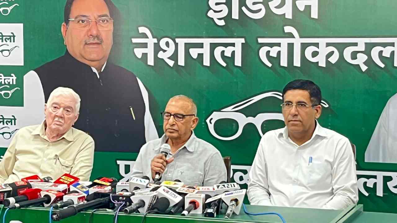 Haryana News: 'हरियाणा के हक का पानी नहीं छिनने देंगे', इनेलो का सरकार पर बड़ा हमला