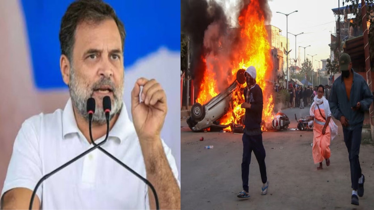 'मणिपुर में हिंसा की आग ने 20 घर जला दिए', राहुल गांधी का केंद्र पर वार; बोले - लोग आज भी कीमत चुका...