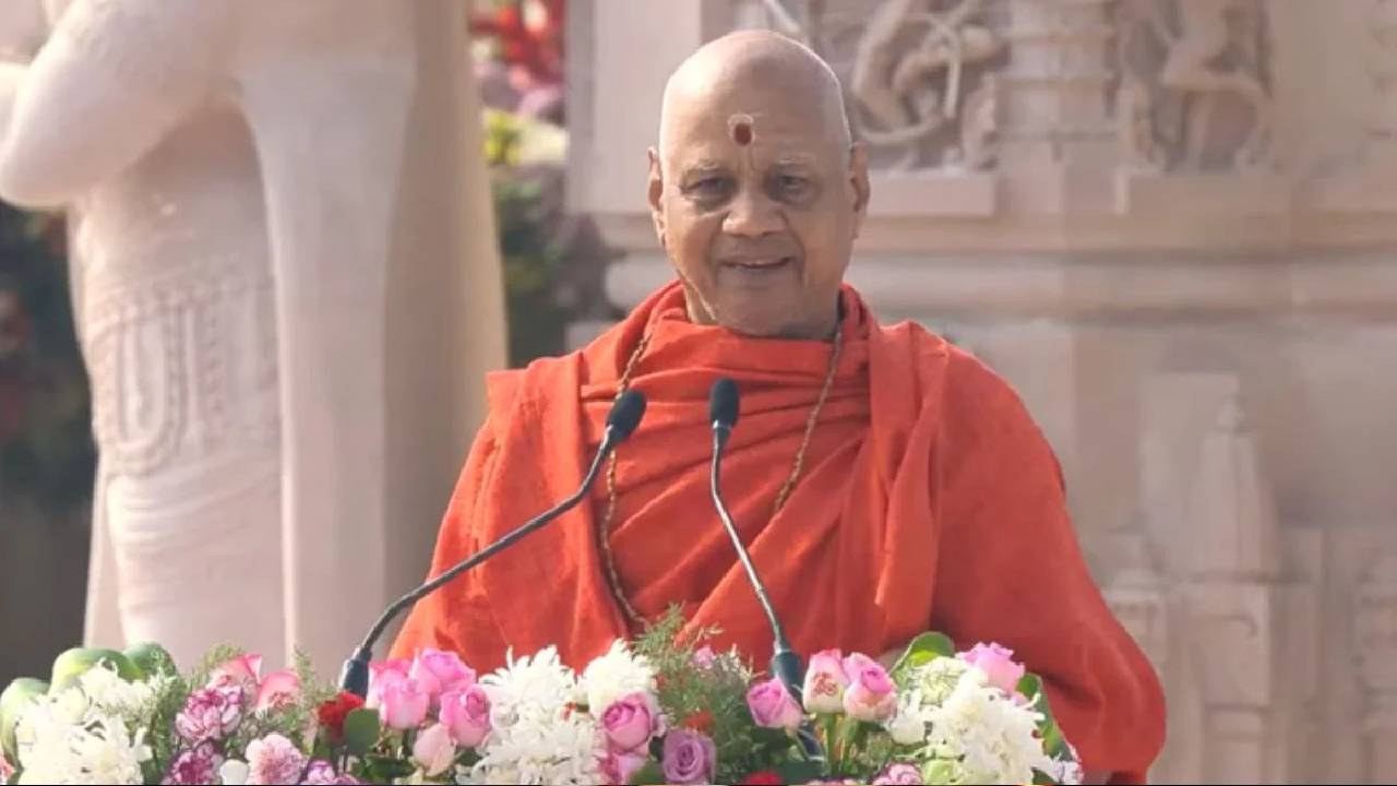'चोरी की घटना से आहत और लज्जित हूं' राम मंदिर विवाद पर कोषाध्यक्ष गोविंद गिरी का बयान