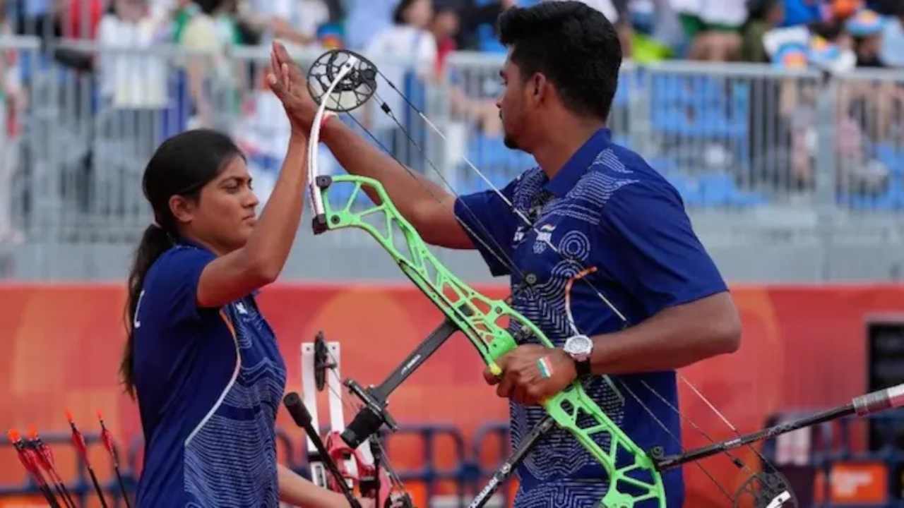Asian Games 2026: आर्चरी के मिक्स्ड कंपाउंड इवेंट में भारत का जलवा, 8वां स्वर्ण पदक जीता