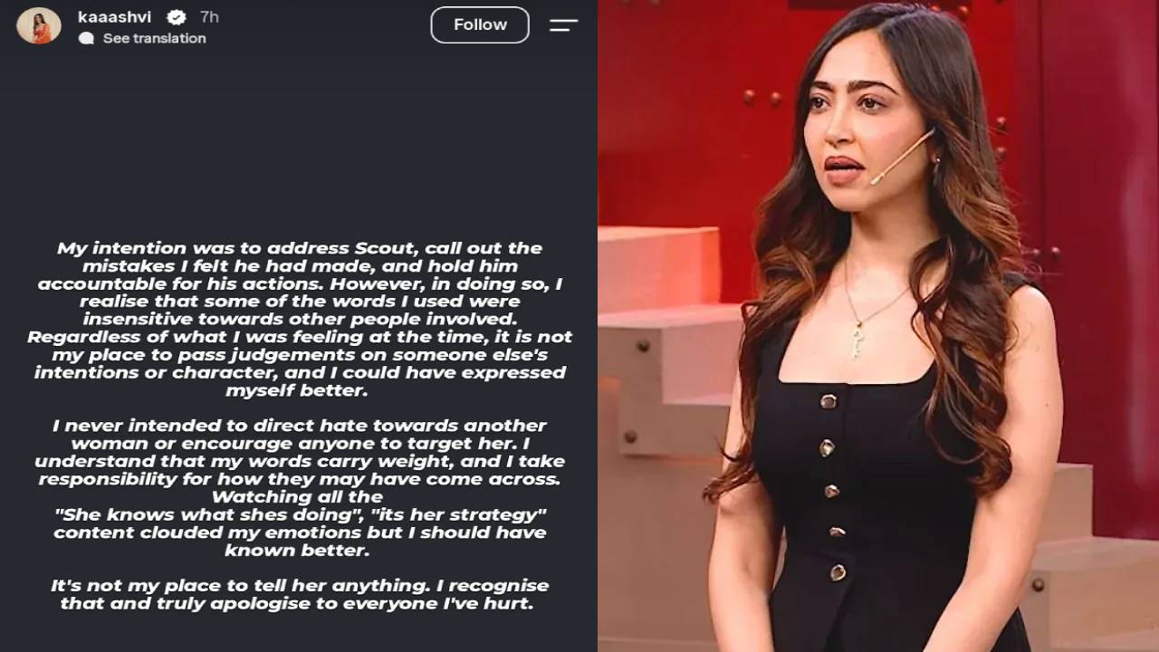 Bigg Boss में लव गिल पर कमेंट कर घिरीं काश्वी, अब ट्रोलिंग के बाद दी सफाई; बोली - दूसरी महिला के खिलाफ नफरत नहीं...