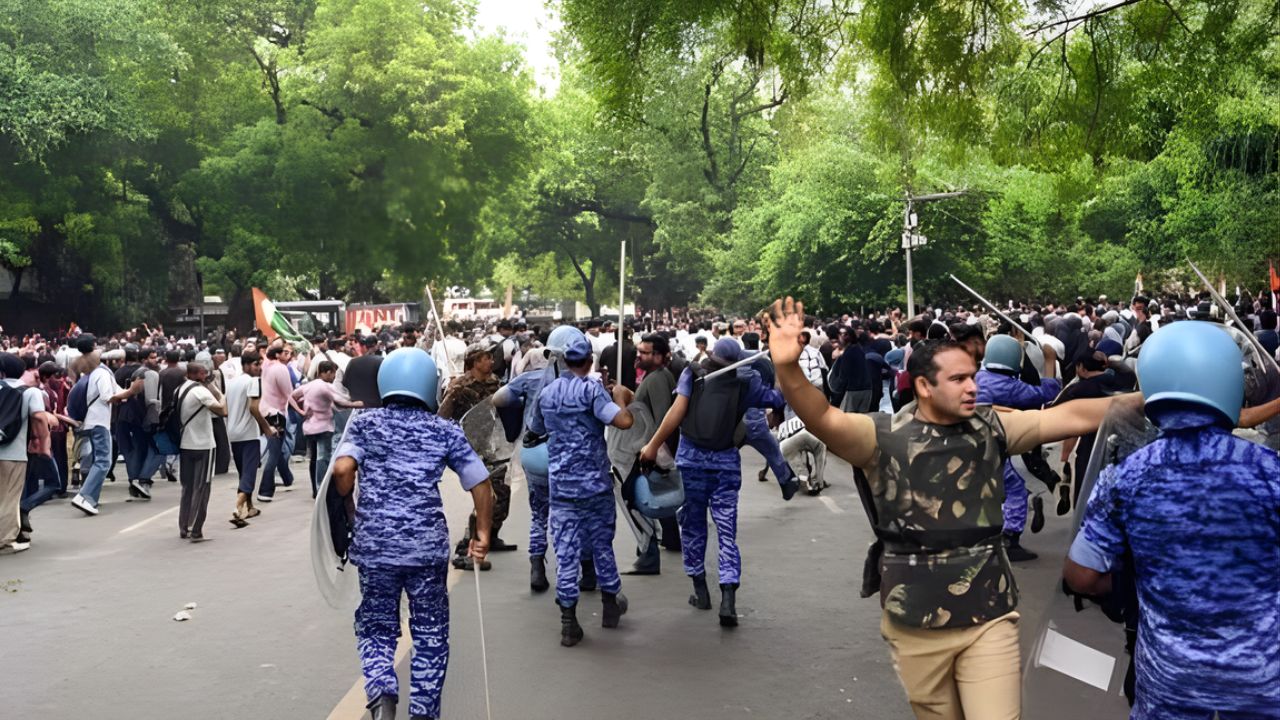 CJP प्रदर्शन के बीच दिल्ली पुलिस का बड़ा फैसला, कांस्टेबल से लेकर वरिष्ठ अधिकारियों तक की छुट्टियां कैसिंल