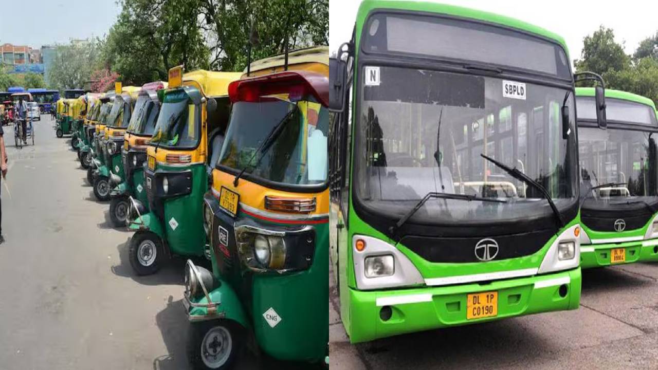 दिल्ली में DTC बसों की हड़ताल से यात्री परेशान, ऑटो-ई-रिक्शा के बढ़े किराए ने बढ़ाई मुश्किल