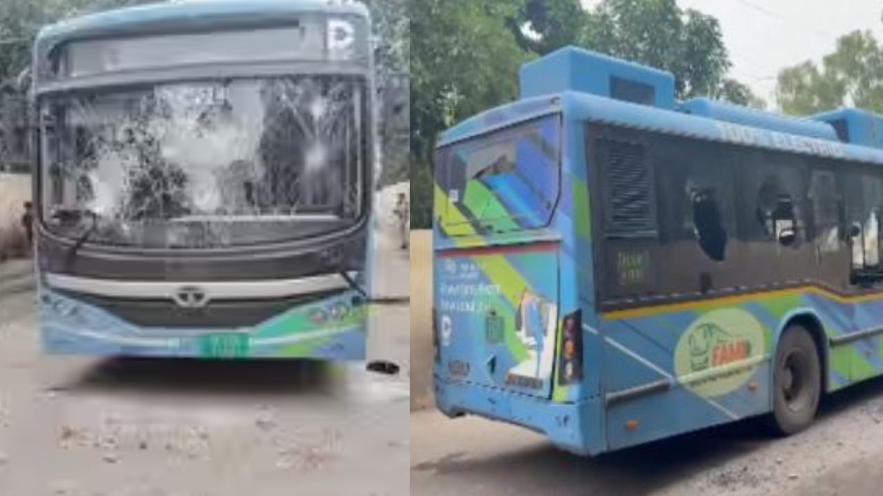 दिल्ली में सड़क हादसे...DTC बस की टक्कर से 12 साल की बच्ची की मौत, भीड़ ने बस में की तोड़फोड़