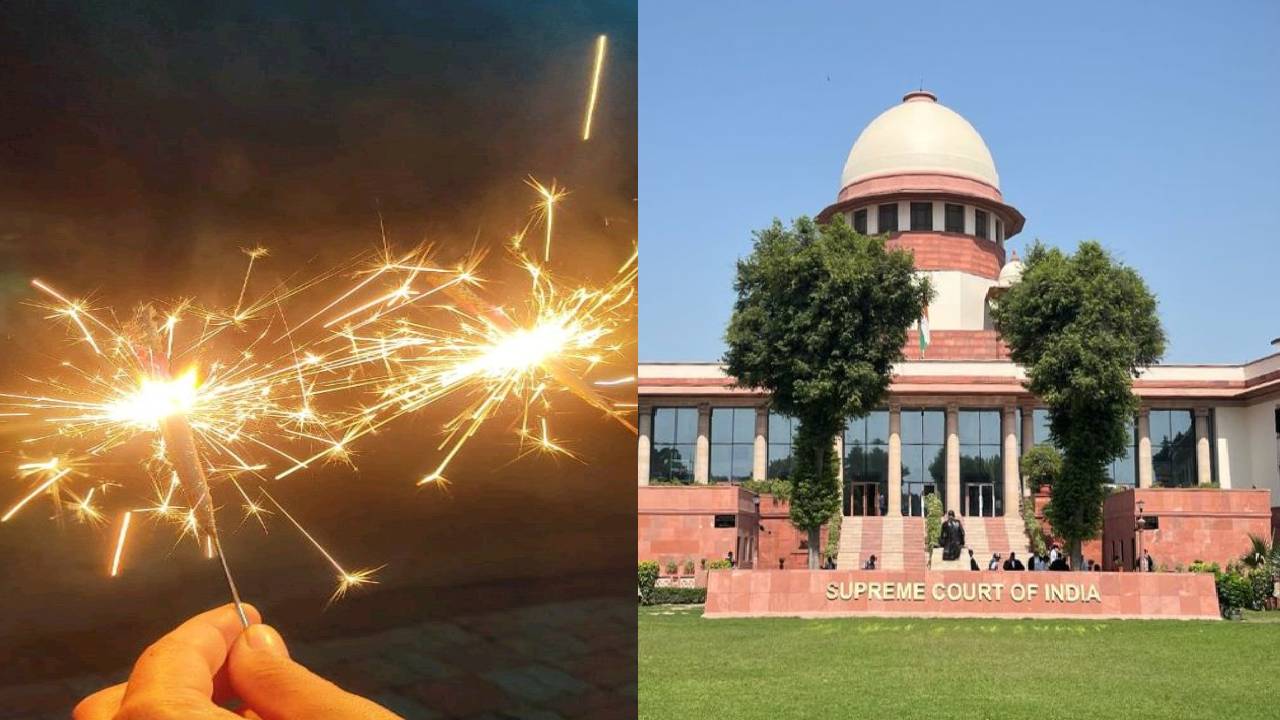 सुप्रीम कोर्ट का दिवाली पटाखों को लेकर बड़ा फैसला,  न पूर्ण प्रतिबंध न 24 घंटे की छूट; CPCB रिपोर्ट का है इंतजार