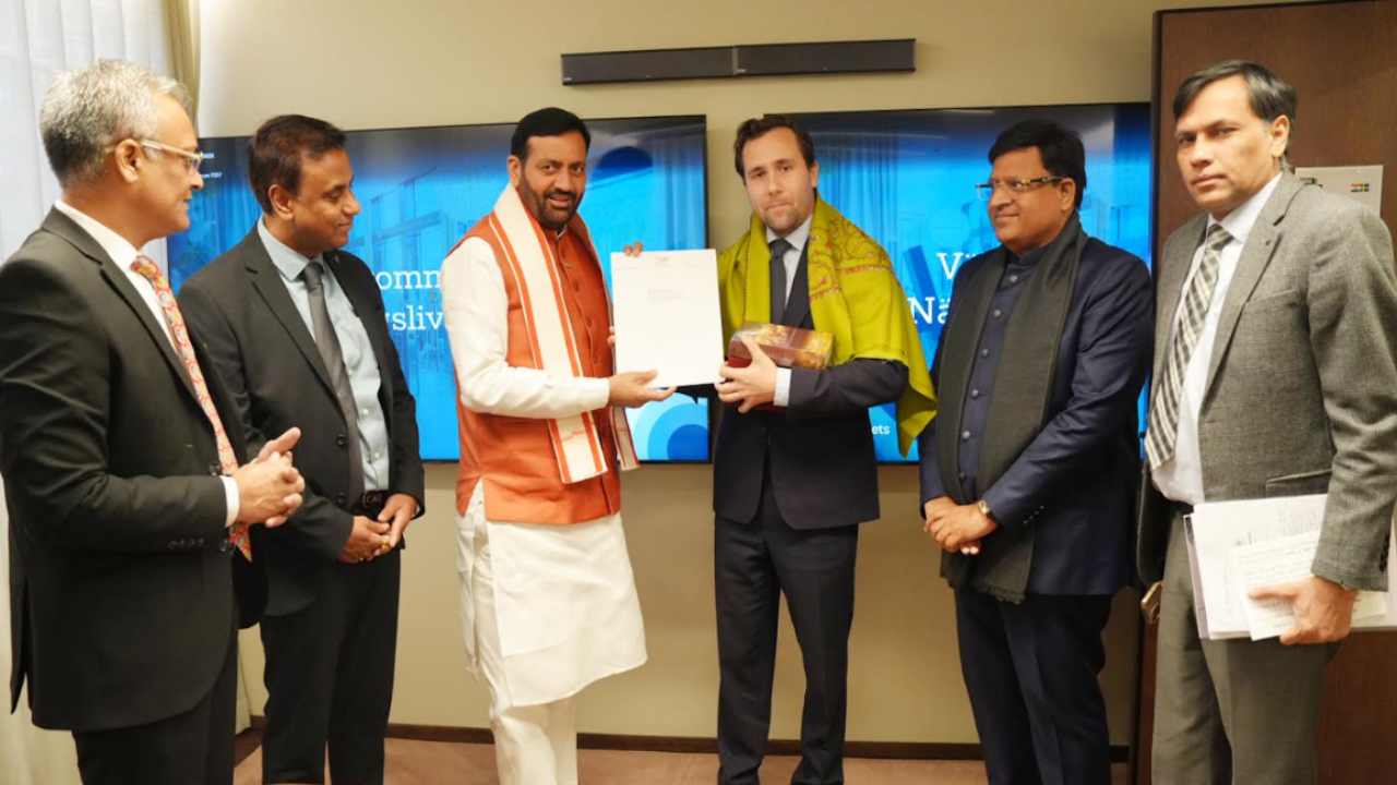 Haryana News: CM नायब सैनी की स्वीडन के मंत्री से मुलाकात, 5 साल में व्यापार और निवेश दोगुना करने का लक्ष्य