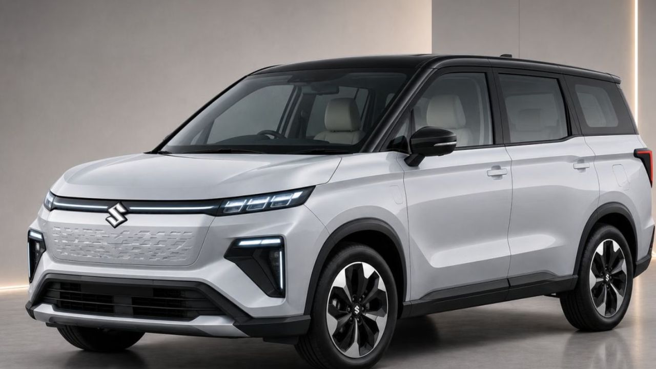 Maruti की 7-सीटर Electric MPV YMC की पहली झलक, जानें कब होगी लॉन्च