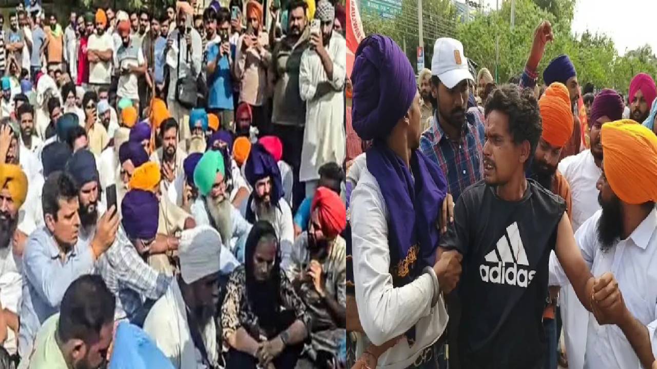पंजाब में नशीले कैप्सूल बेचने के शक में युवक पकड़ा, प्रदर्शनकारियों और पुलिस के बीच हुई बहस