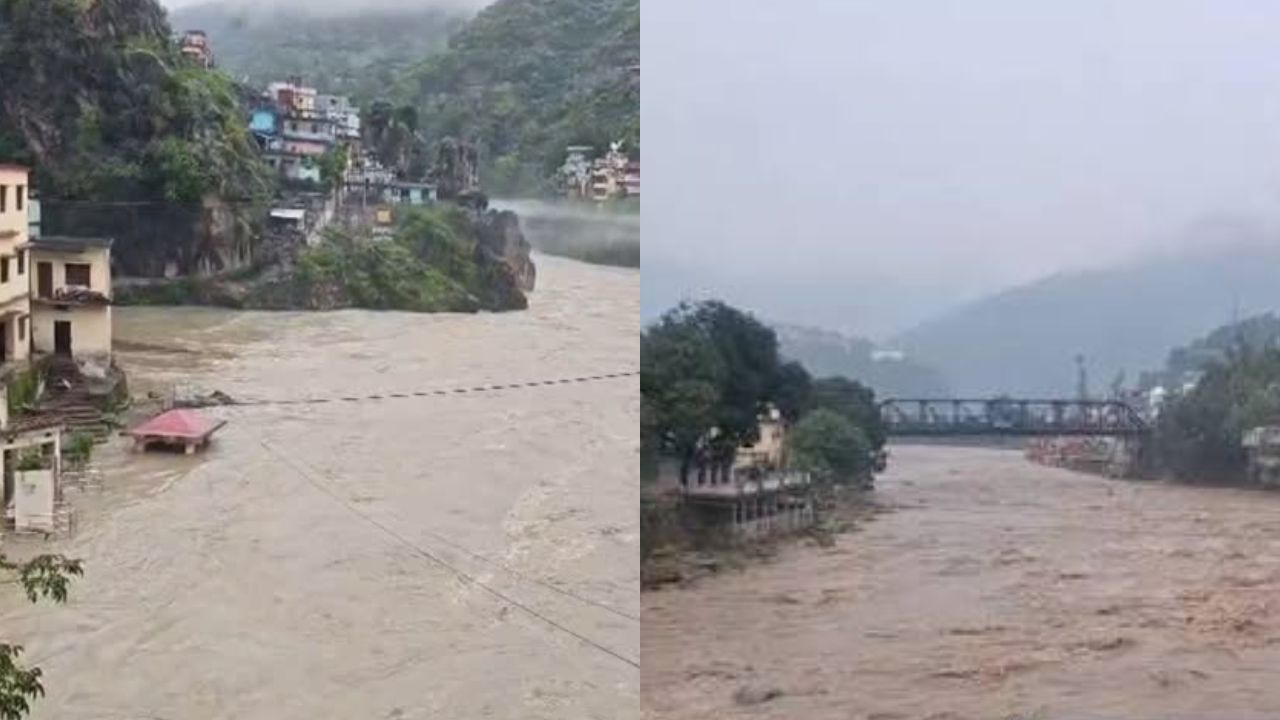 Uttarakhand News: रुद्रप्रयाग में बाढ़ का खतरा! भारी बारिश ने बढ़ाया नदियों का जलस्तर, जनजीवन प्रभावित
