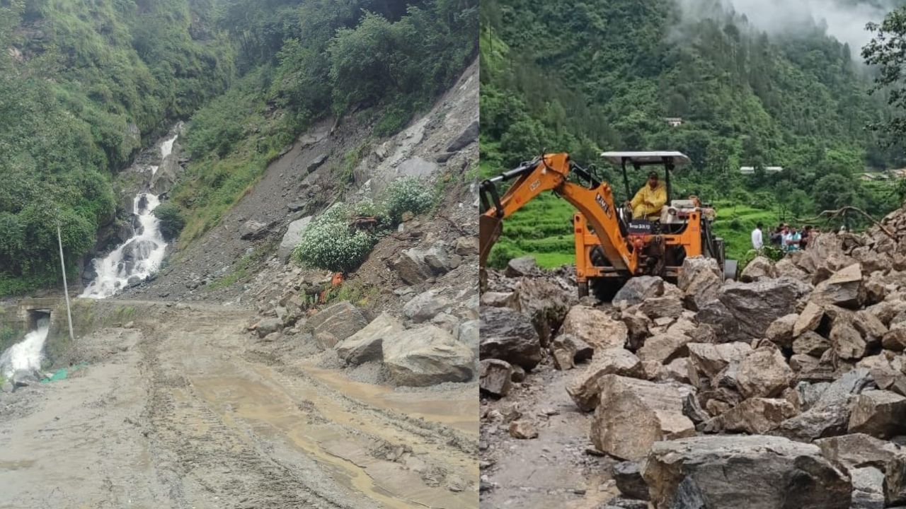 Uttatakhand News: गंगोत्री-यमुनोत्री मार्ग पर लैंडस्लाइड ने मचाई तबाही, आसन बैराज से छोड़ा गया बाढ़ का पानी