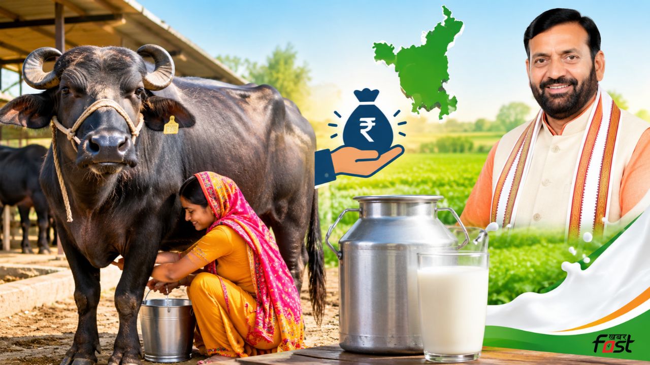 Haryana News: हरियाणा में भैंस खरीदने पर मिलेगी 80 हजार तक सब्सिडी, दूध पर 10 प्रति लीटर अतिरिक्त प्रोत्साहन