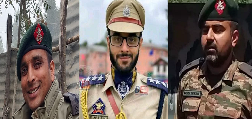 ANANTNAG ENCOUNTER 2023: आंतकियों से लोहा लेते हुए शहीद हुए देश के 3 सपूत, जानें इनकी वीर गाथा