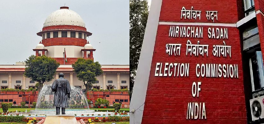 सुप्रीम कोर्ट में EC ने दर्ज किया हलफनामा,  कहा- SC नहीं दे सकता SIR कराने का निर्देश