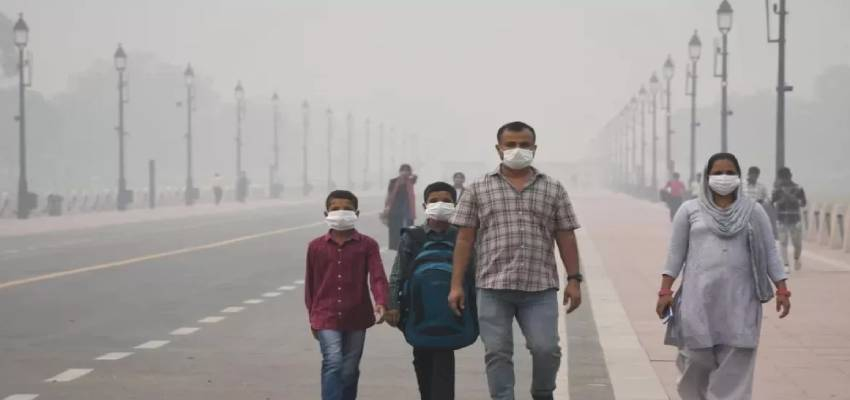 दिवाली के दिन जहरीली हुई दिल्ली की हवा, AQI हुआ 400 के पार; GRAP-2 भी लागू
