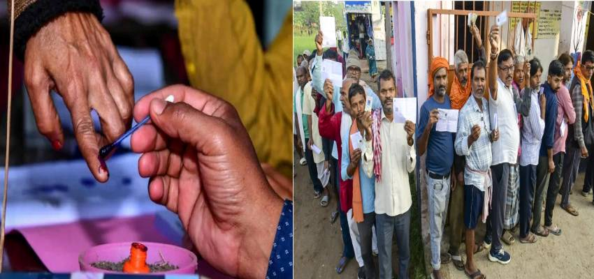 Bihar Assembly Election 2025 : बिहार चुनाव के पहले चरण में हुई जमकर वोटिंग,  इस जिलें में 60 फीसदी मतदान