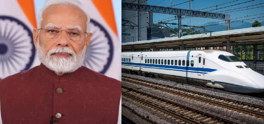 गुजरात दौरे पर PM मोदी, बुलेट ट्रेन प्रोजेक्ट को लेकर की बात; जानें किन शहरों में सफर होगा आसान