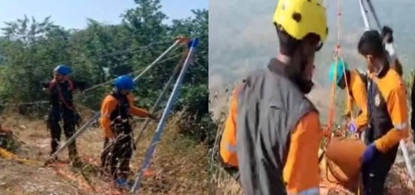 महाराष्ट्र में दर्दनाक सड़क हादसा...400 फुट खाई में गिरी SUV, 6 लोगों की जिंदगियां खत्म