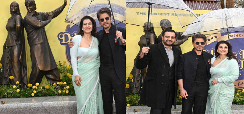 DDLJ को पूरे हुए 30 साल, लंदन में बना राज-सिमरन का आइकॉनिक पोज वाला स्टैच्यू