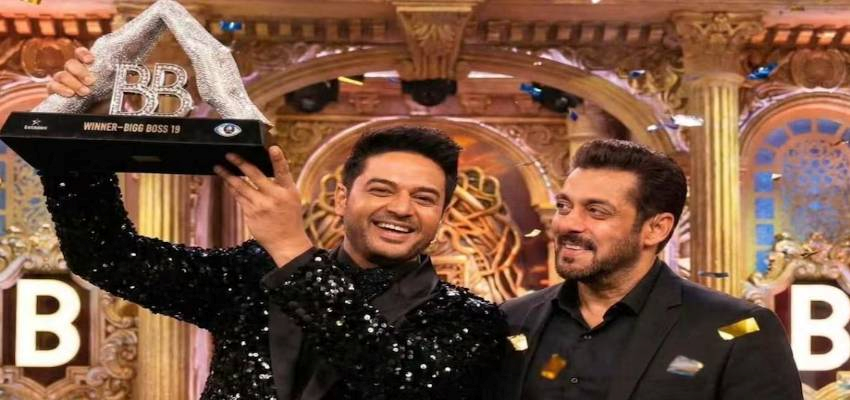 Bigg Boss 19 Finale: फरहाना भट्ट को पछाड़ गौरव खन्ना ने मारी बाज़ी, बिग बॉस 19 के बने विनर; ट्रॉफी संग जीता लाखों रुपये का इनाम