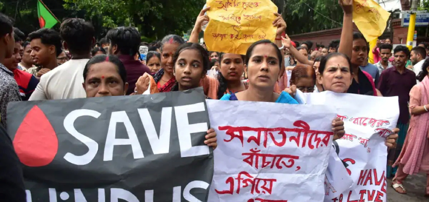 बांग्लादेश में हिंदुओं के खिलाफ फिर हिंसा, व्यापारी को जिंदा जलाया