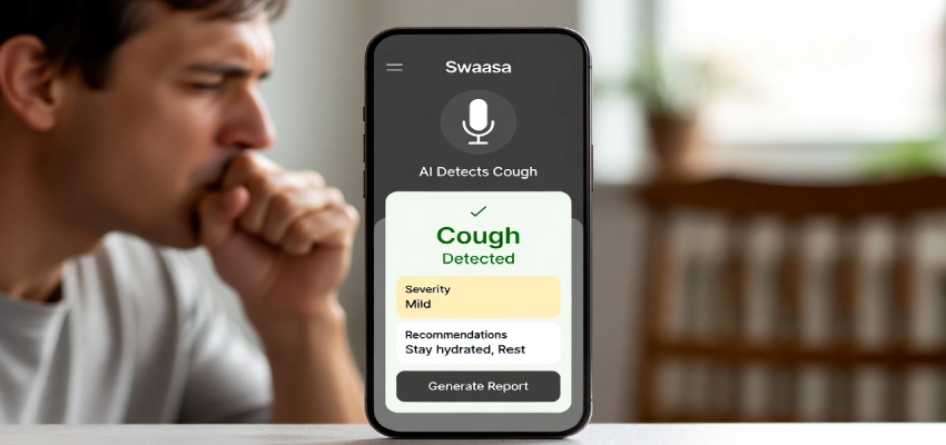 घर बैठे होगी खांसी की जांच...AI ऐप ‘स्वासा’ देगा बीमारी की जानकारी, जानें मरीजों को मिलेंगे कितने फायदे