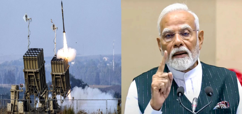 भारत-इजराइल रक्षा सहयोग को मिलेगा नया आयाम, मोदी के दौरे के दौरान आयरन डोम सिस्टम पर भी फोकस