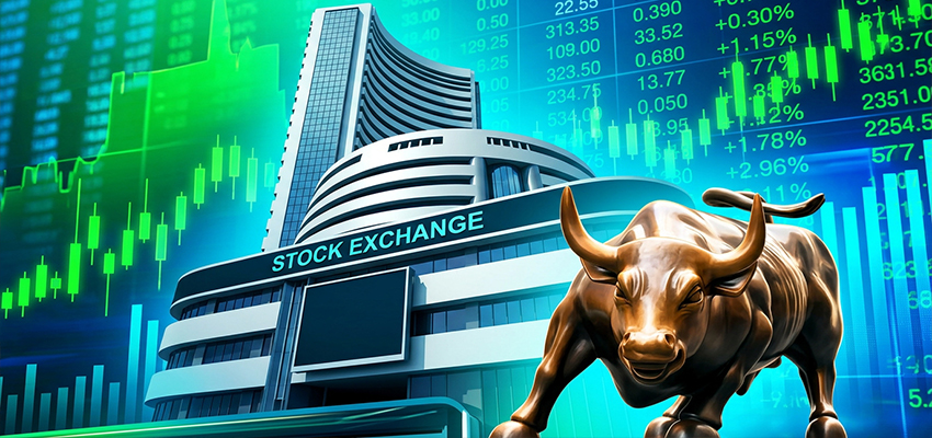 Stock Market: शेयर बाजार में दिख रहा जोरदार उछाल, सेंसेक्स 900 से पार; जानें निफ्टी की हालत