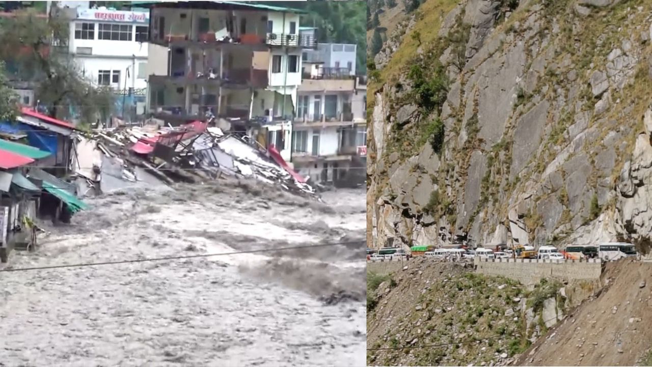 उत्तराखंड में भारी बारिश का कहर, चमोली में मलबा गिरने से आवाजाही प्रभावित; बद्रीनाथ राष्ट्रीय राजमार्ग बंद