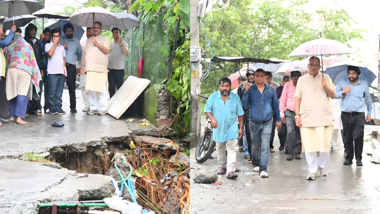 उत्तराखंड में भारी बारिश से सड़क मार्ग प्रभावित, कैबिनेट मंत्री गणेश जोशी ने अधिकारियों को दिए तत्काल सुरक्षात्मक कार्य कराने के निर्देश