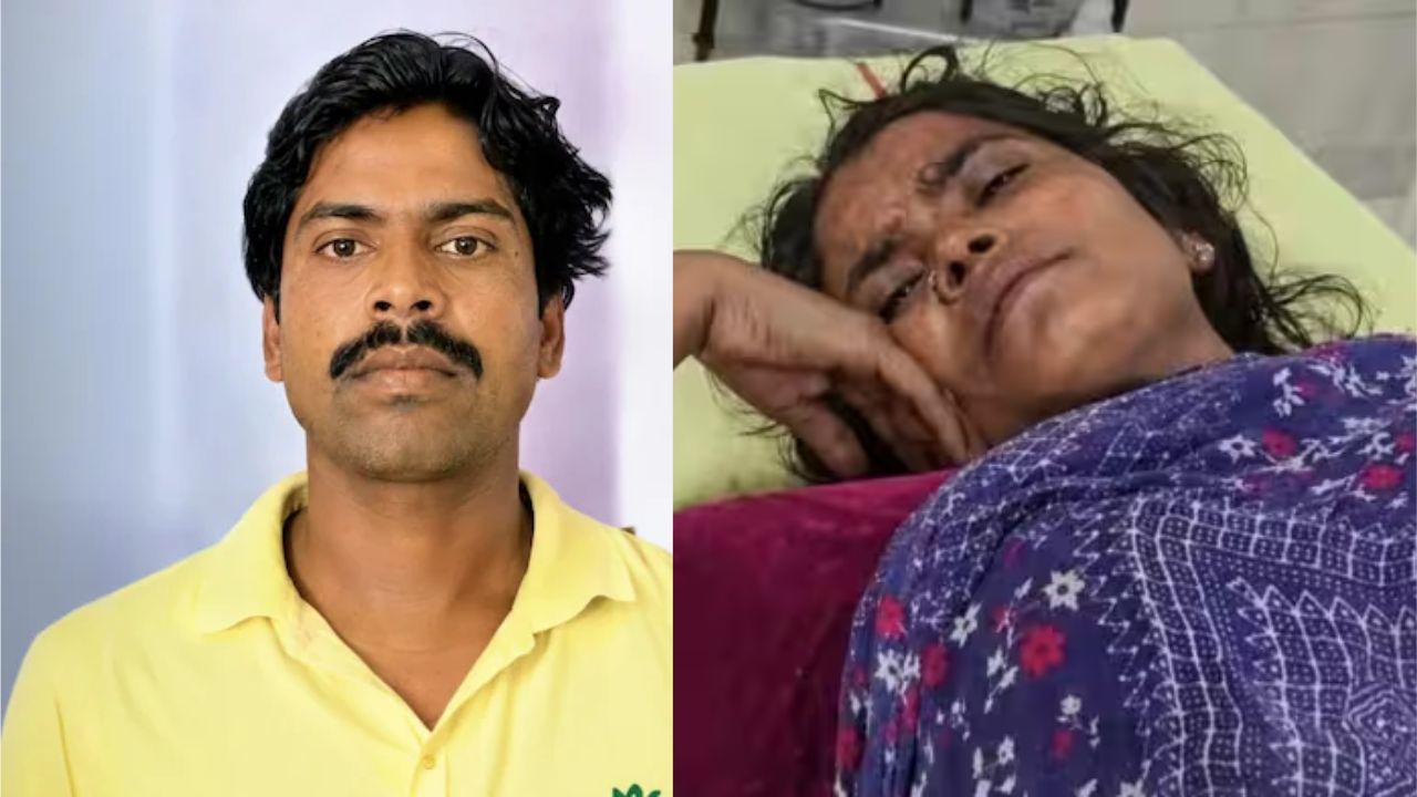 पति की निर्मम हत्या कर पत्नी शरीर चीरकर निकालने लगी आंतें, फिर छत से कूदी; हैरान कर देगा ये मामला