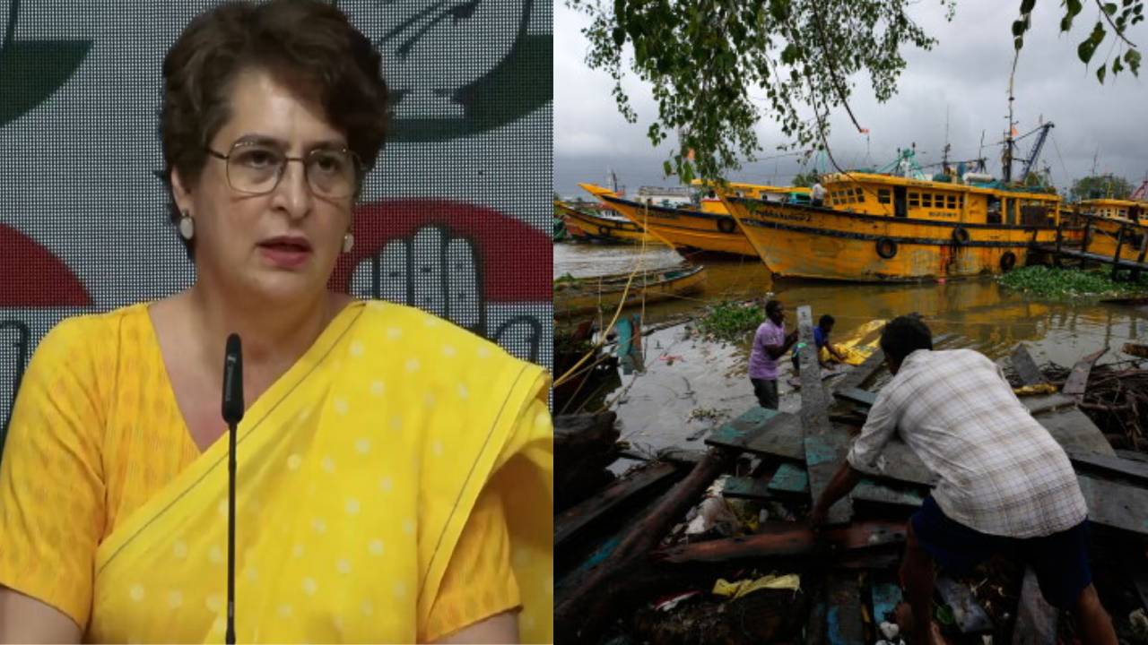 'राहत अभियान से जुड़े और हर संभव मदद...', साइक्लोन अर्नब से मची तबाही पर प्रियंका गांधी ने जताई चिंता, कांग्रेस कार्यकर्ताओं से की अपील