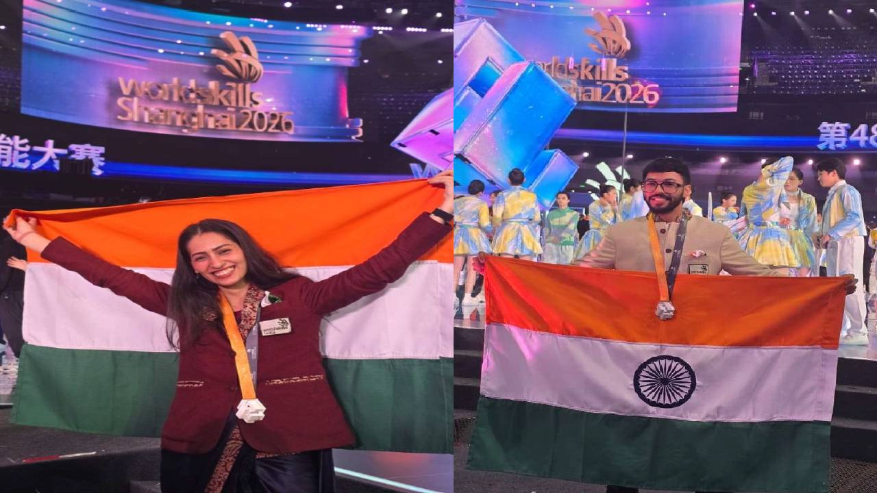 वर्ल्ड स्किल्स प्रतियोगिता 2026 में उत्तराखंड के युवाओं का गौरवपूर्ण प्रदर्शन, सानिया जोशी और पार्थ वोहरा ने जीते रजत पदक