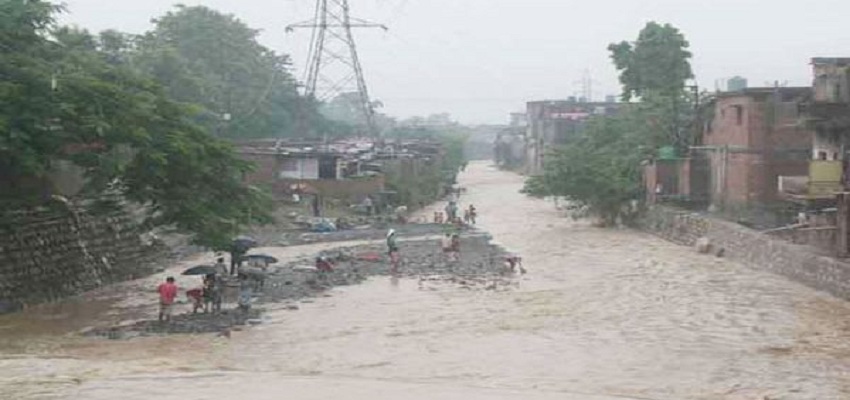 उत्तराखंड में तबाही की बारिश।