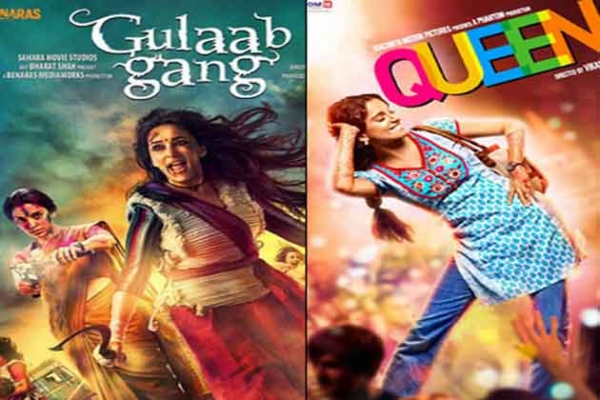 माधुरी-जूही की गुलाब गैंग पर भारी पड़ी क्वीन