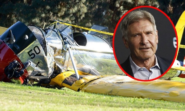  हैरिसन फोर्ड के सिर पर लगी गंभीर चोट