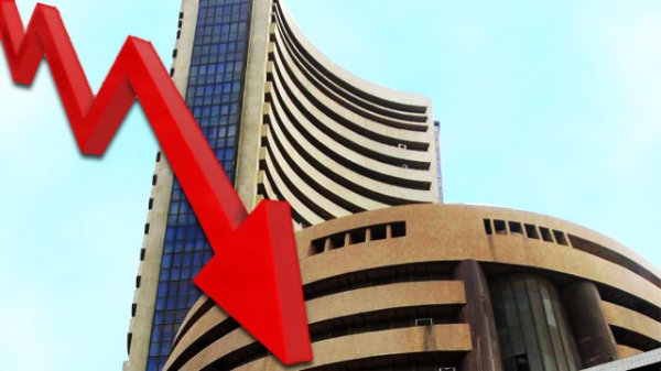 Sensex 224 अंक टूटा , शेयर बाजार में भारी गिरावट