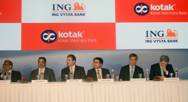Kotak ने ING Vysya के शेयरधारकों को करोडो शेयर किये आवंटित